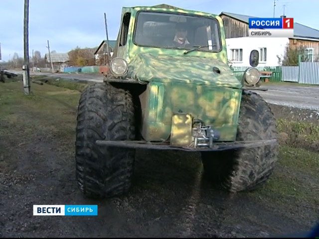 В Северном районе Новосибирской области местные жители наладили выпуск самоходных машин