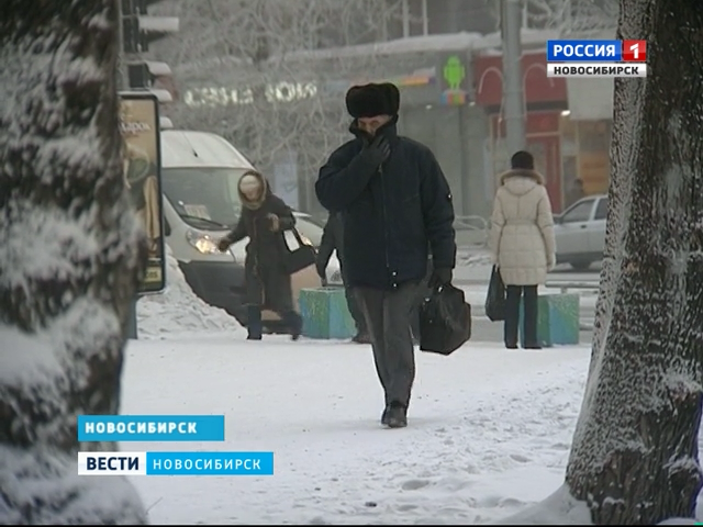 В Новосибирскую область придут 40-градусные морозы