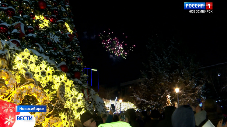 Новосибирская область встретила Новый год без массовых мероприятий