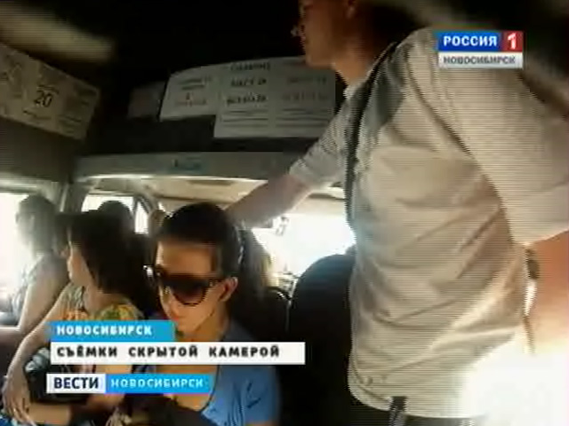 Новосибирские водители общественного транспорта нарушают правила