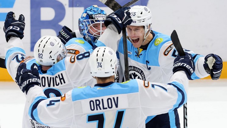 ХК «Сибирь» прервал серию из 13 поражений подряд победой над московским «Динамо»