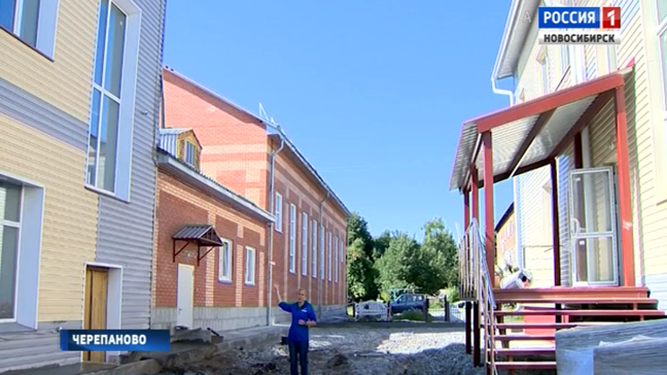 Черепановскую третью школу ремонтируют к новому учебному году