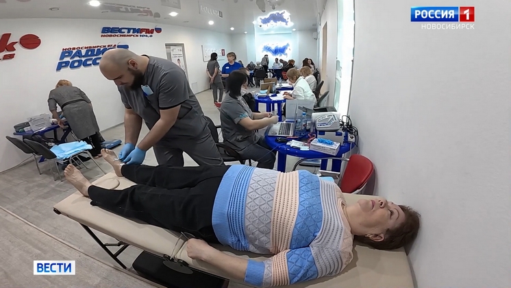 Более 200 новосибирцев приняли участие в первом этапе «Марафона долголетия»