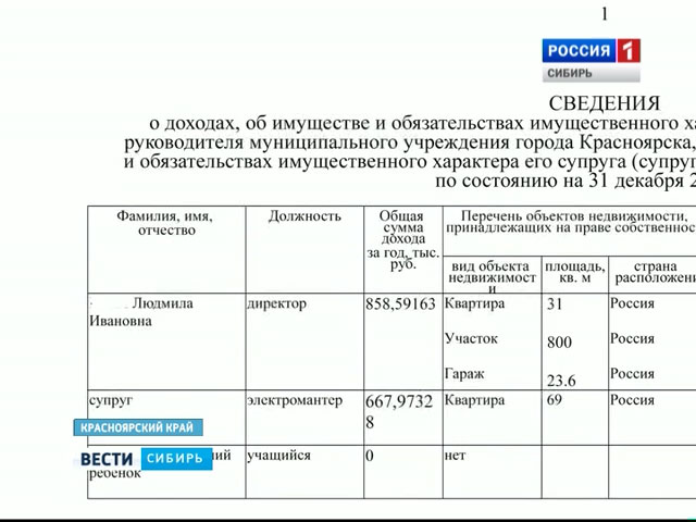 Муниципальные учреждения города красноярска. Сведения о доходах директоров школ в Иркутске.