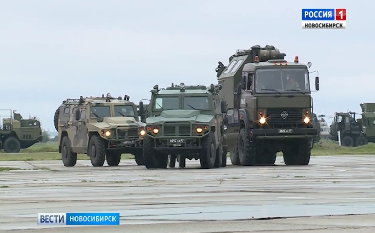 Репетиции военно-технического форума «Армия-2017» начались в Новосибирске