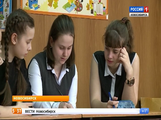 Новосибирские школьники на день стали тележурналистами