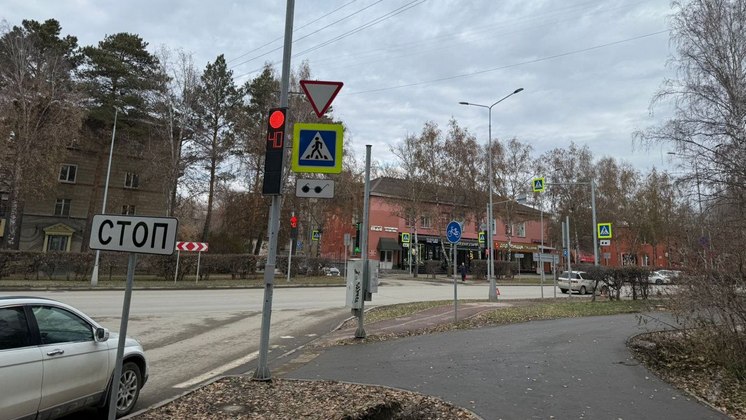 В Новосибирске автомобиль сбил 28-летнюю женщину на пешеходном переходе