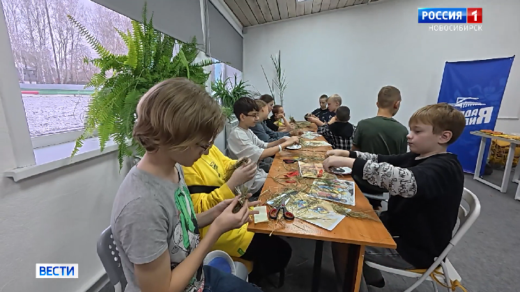 Новосибирские школьники изготовили окопные свечи и написали письма бойцам СВО