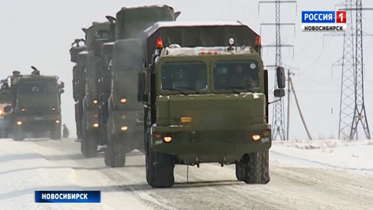 В ходе учений из Новосибирска в Краснодарский край отправили зенитно-ракетные комплексы