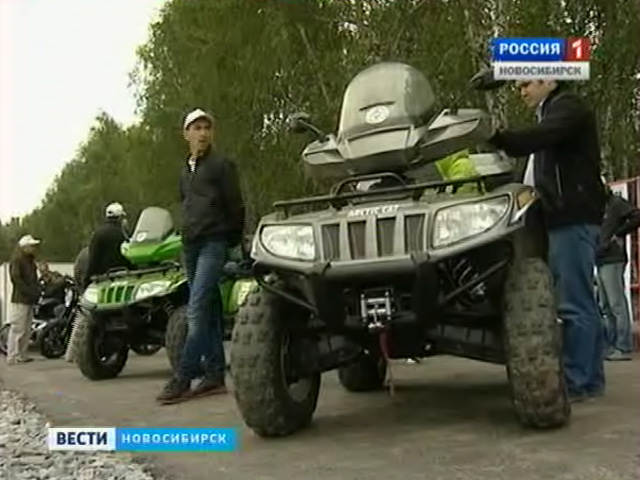 В Новосибирске открыли парк для любителей экстремального мотоспорта