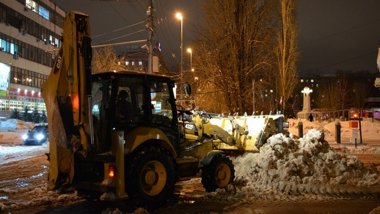 Какие улицы в Новосибирске очистят от снега в ночь на 27 января 