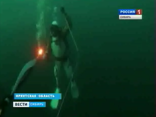 Иркутский этап эстафеты: Олимпийский огонь побывал на дне самого глубокого озера
