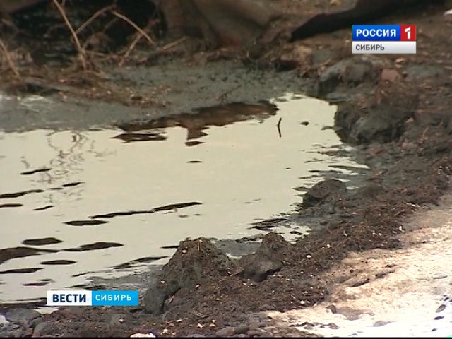 В Красноярском крае на реке Енисей произошел разлив нефтепродуктов