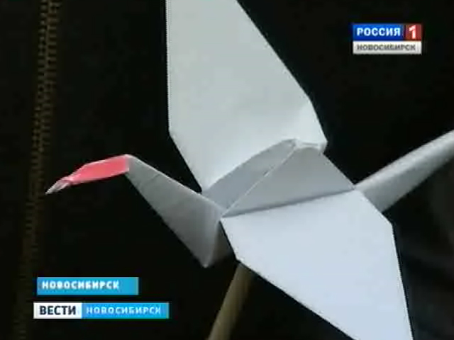 В небо Новосибирска взмыли белые журавли в память погибших солдат