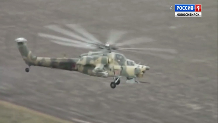 Военные вертолетчики предупредили новосибирцев о ночных учениях