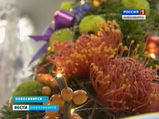 Накануне предпраздничного ажиотажа новосибирские флористы провели конкурс мастерства