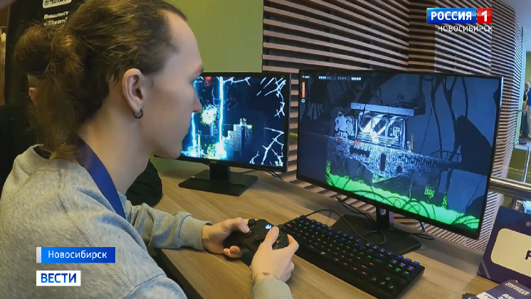 Разработчики видеоигр представили свои проекты на фестивале в Новосибирске
