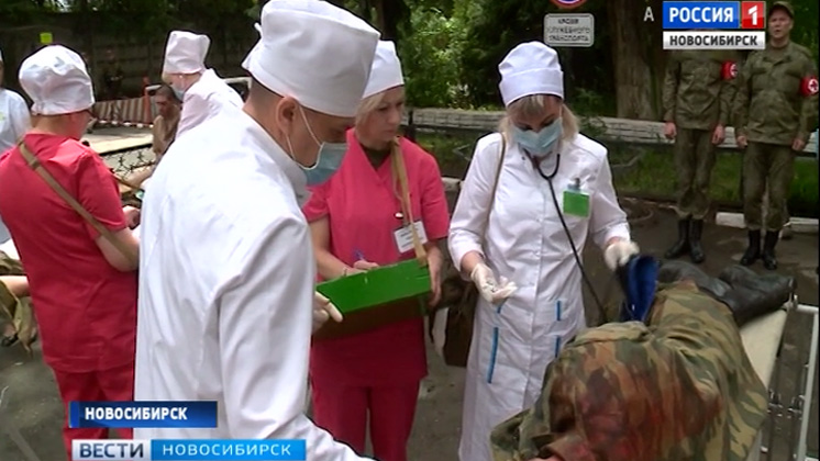Доктора новосибирских больниц приняли участие в сборах офицеров медицинской службы запаса