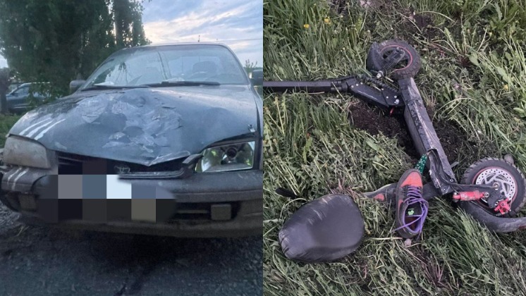 В Новосибирской области машина задавила 11-летнего мальчика на электросамокате