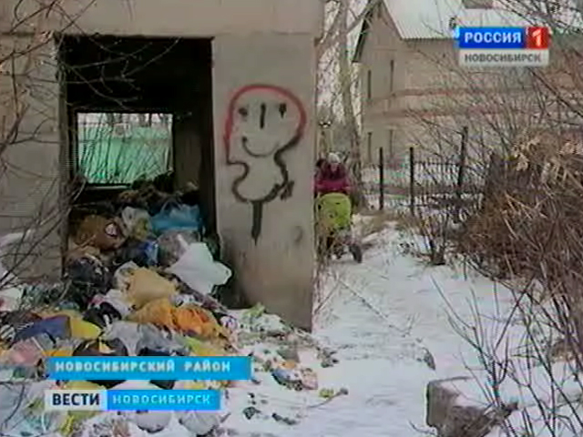 В селе Ярково Новосибирской области жители требуют вывозить мусор на свалки