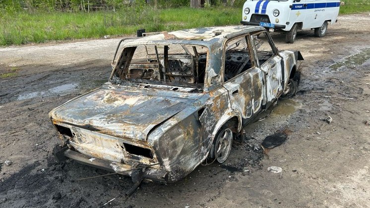 Трое 18-летних новосибирцев угнали автомобиль и сожгли его