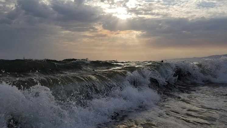 Во время шторма спасли семьи с детьми с острова в Новосибирском водохранилище
