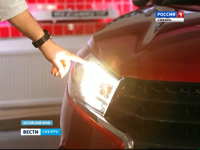 Барнаульцы усовершенствовали систему освещения автомобиля Lada Vesta