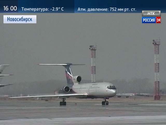 В аэропорту «Толмачево» совершил незапланированную посадку самолет Москва – Омск