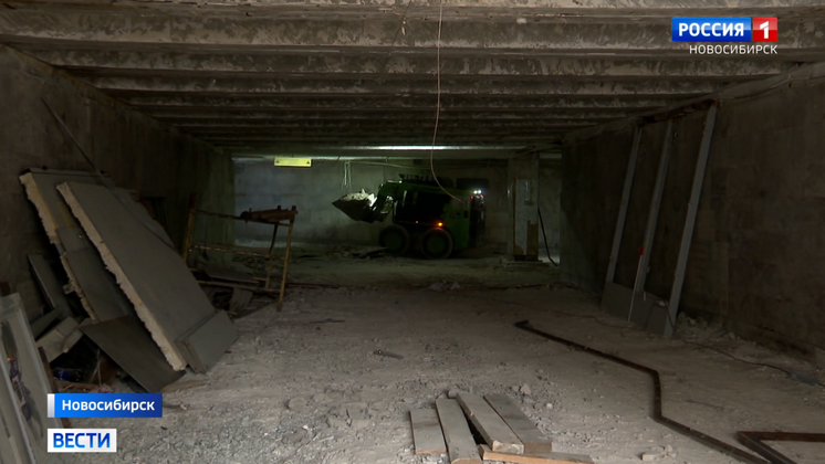 Подземный переход возле мэрии Новосибирска станет торговым центром 