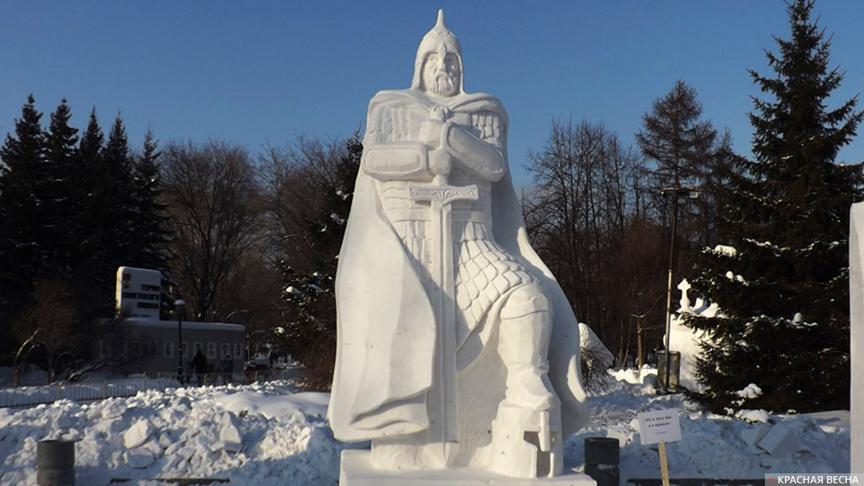 В январские праздники в Новосибирске пройдёт традиционный фестиваль снежных скульптур
