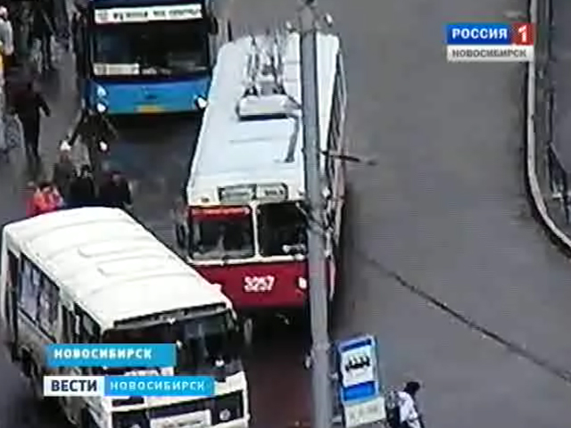 Над пассажирским транспортом в Новосибирске установлен видеоконтроль