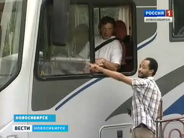 В Новосибирск прибыл караван европейских путешественников