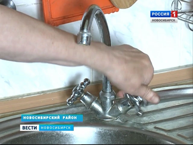 Жители поселка Советский Новосибирского района остались без воды