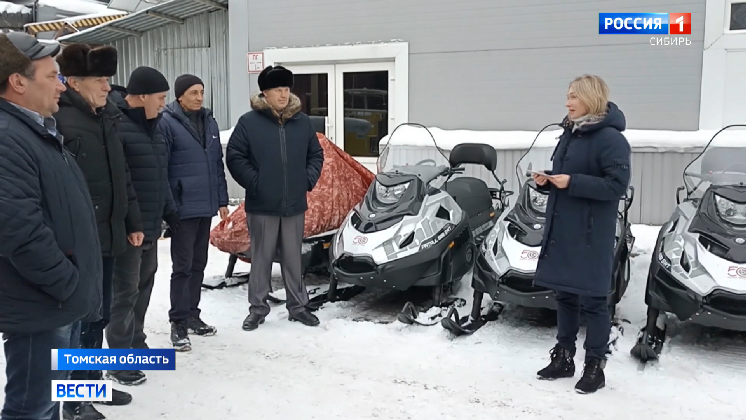 Новые снегоходы получили инспекторы заповедника Васюганский в Томске