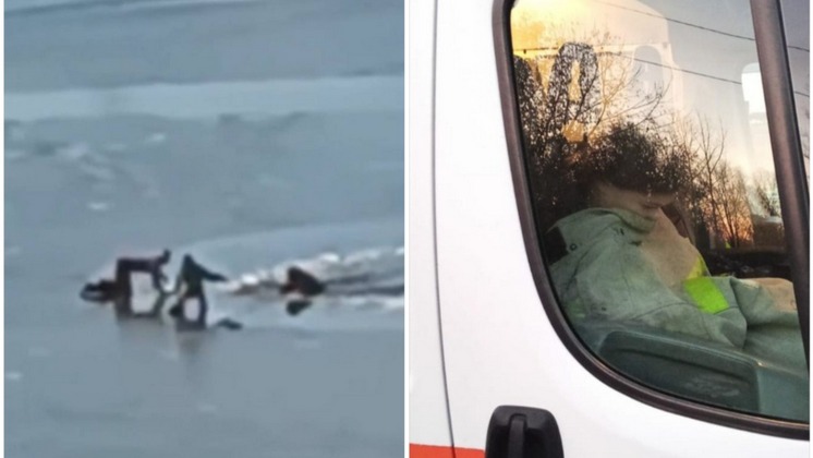 В Новосибирске 11-летняя девочка и двое мужчин чудом спаслись из ледяной воды