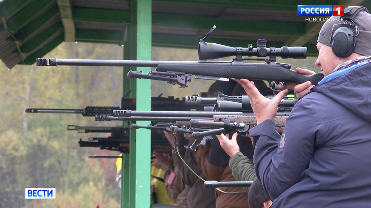 Снайперы посоревновались в стрельбе на полигоне в Кольцове