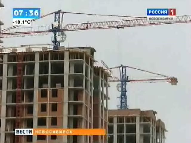 Началось строительство новых микрорайонов, учитывающих третий мост через Обь
