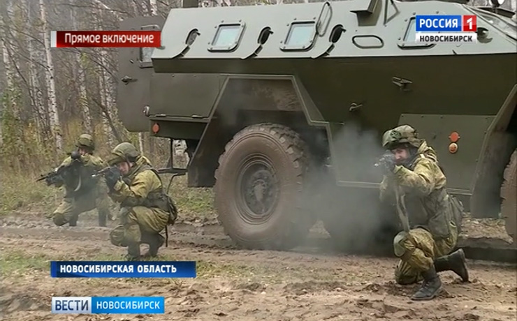 Военные отбили нападение на колонну ракетных войск под Новосибирском