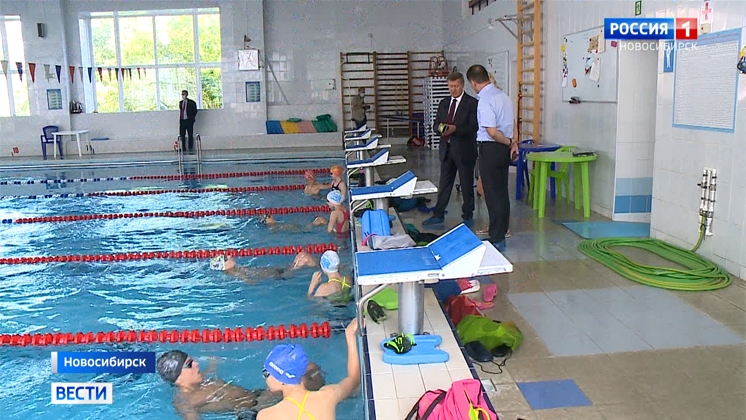 Воспитанники школы олимпийского резерва по водным видам спорта возобновили тренировки