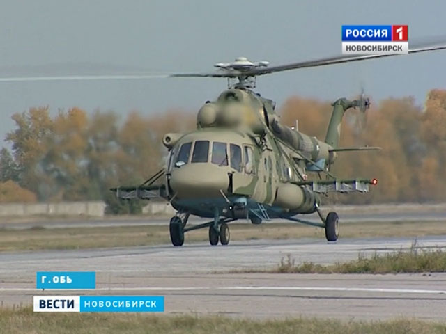 Новые военные вертолеты «Терминатор» прибыли в Новосибирск