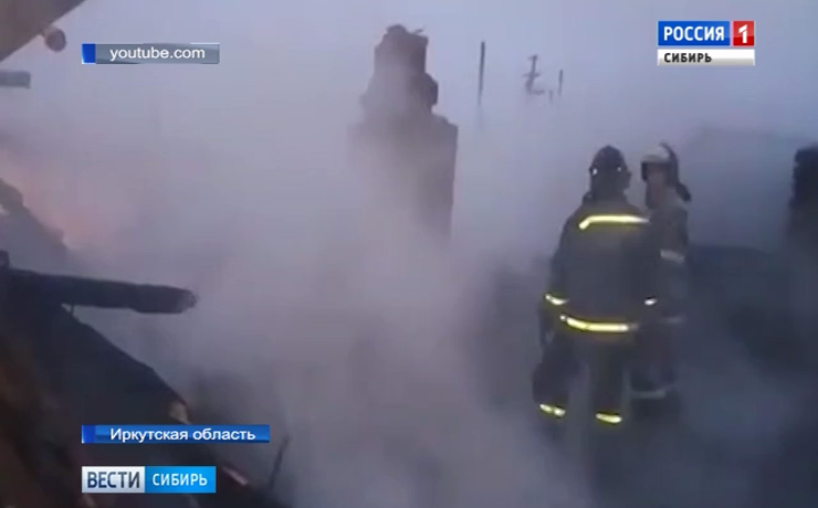 В Иркутской области возбудили уголовное дело по факту гибели на пожаре пятерых человек
