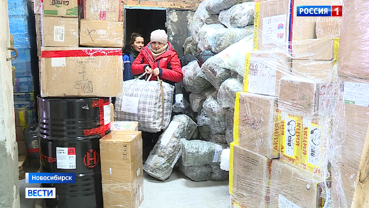 Новосибирские волонтёры отправили очередной гуманитарный груз в зону СВО