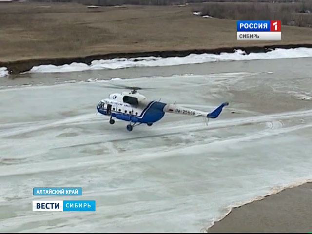 На реках Алтайского края начали взрывать лед