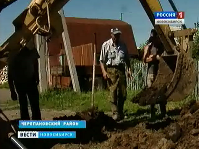 Жители посёлка в Черепановском районе ждут скорого запуска нового коллектора