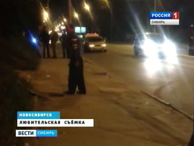 Сегодня ночью в Новосибирске мужчина в неадекватном состоянии нападал с ножом на прохожих и ранил одного полицейского