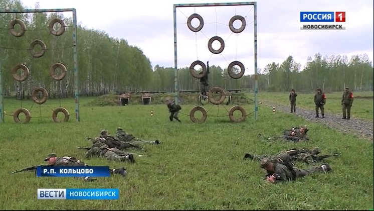 Армейские команды прошли «Тропой разведчика» на полигоне в Кольцово