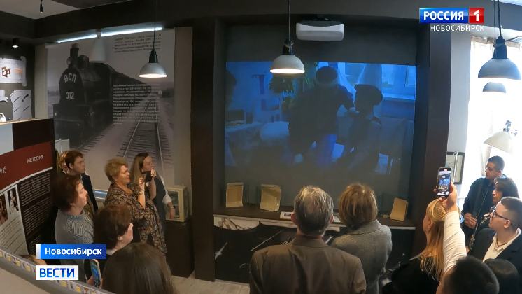 В новосибирской школе обновили музей с экспонатами Великой Отечественной войны