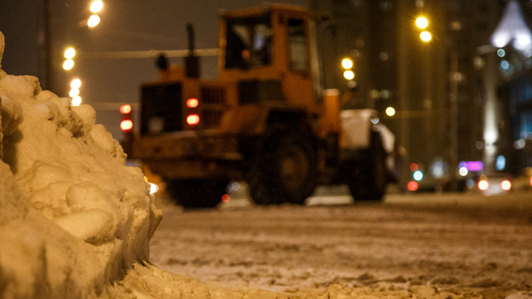 Какие улицы очистят от снега в Новосибирске в ночь на 29 января 