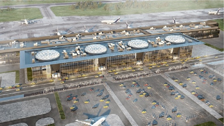 Проект развития аэропорта Толмачёво высоко оценили на федеральном уровне