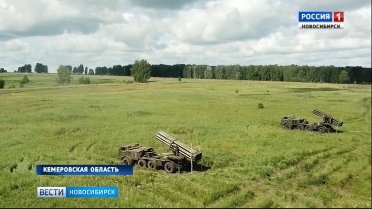 Новосибирские артиллеристы приняли участие в крупнейших в Сибири учениях